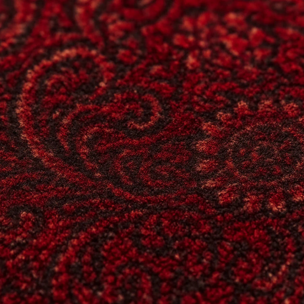 Persian Car Mats-Saffron Red