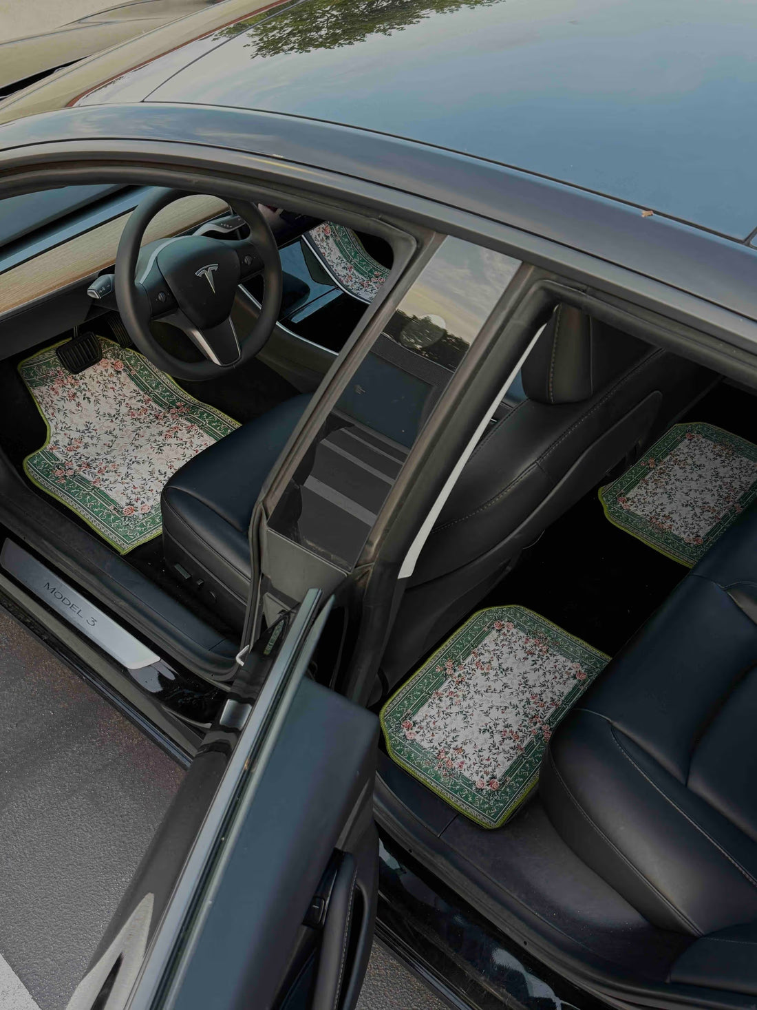Upgrade Your Car Interior with Luxury Persian Rug Mats