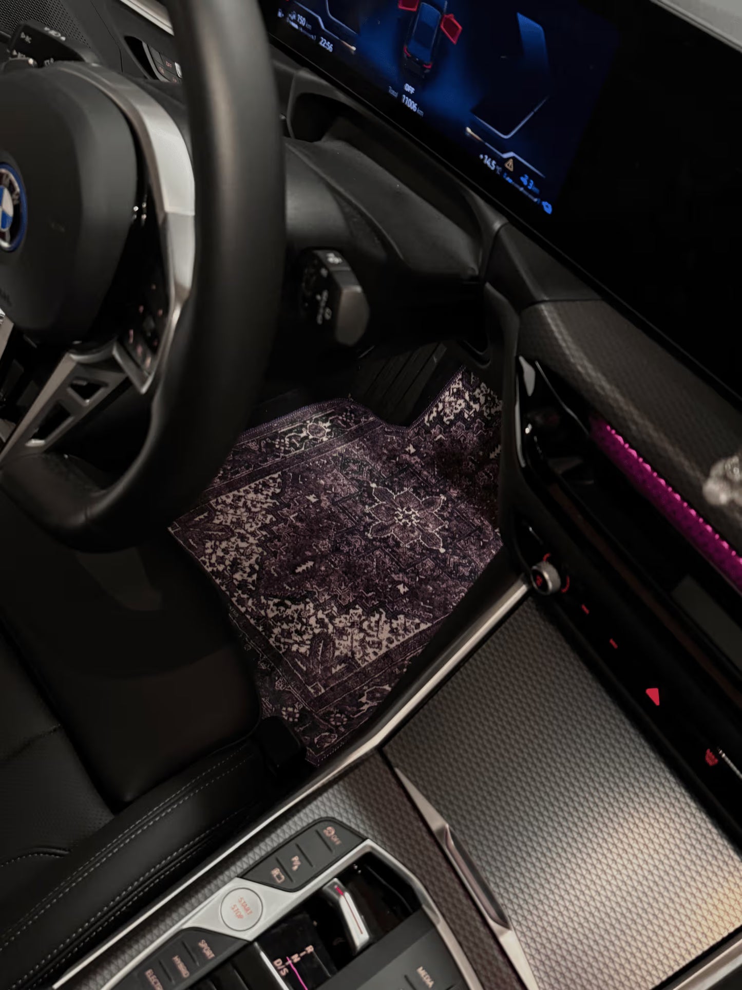 Persian Car Mats – Purpur